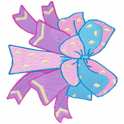 Ribbions And Bows Embroidery Design 1 Ribbions And Bows Embroidery Design 1